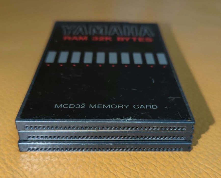 ♥YAMAHA MCD64 MCD32 MEMORY CARD RAM - メルカリ