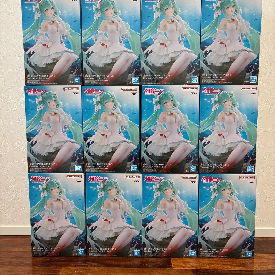 初音ミク BANPRESTO EVOLVE Clearluxe クリオネ 12個