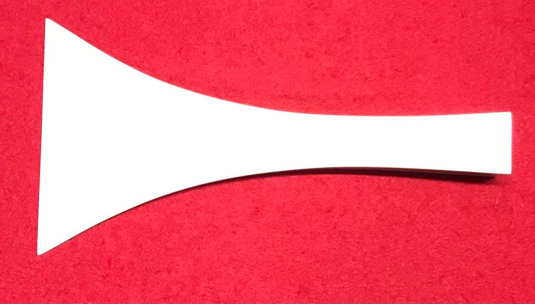 三味線撥63天然素材白材/三味線/弦楽器/バチ