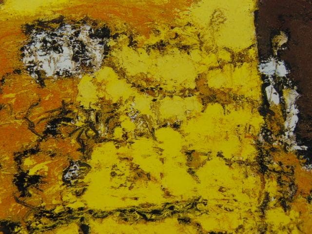 三岸 節子、花 ヴェロンにて 4、希少な画集より、新品高級額装付