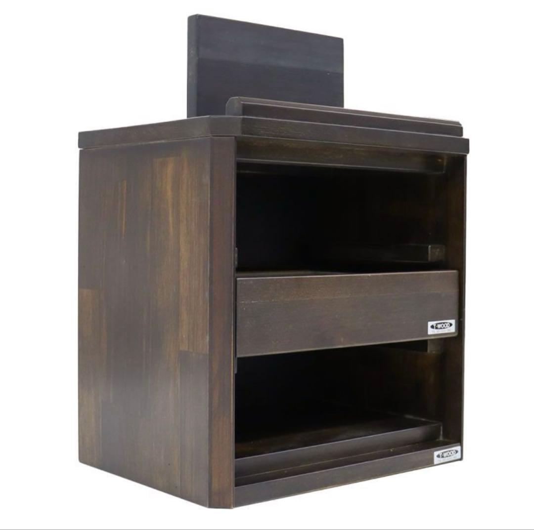 T-WOOD製　標本箱収納(小箱用3段) T-WOOD | 昆虫標本箱（ドイツ箱）・収納庫専門店