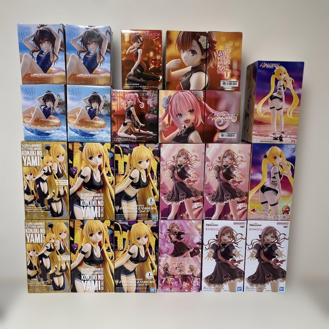 ToLOVEる　学園アイドルマスター　とある科学の超電磁砲　フィギュアまとめ売り