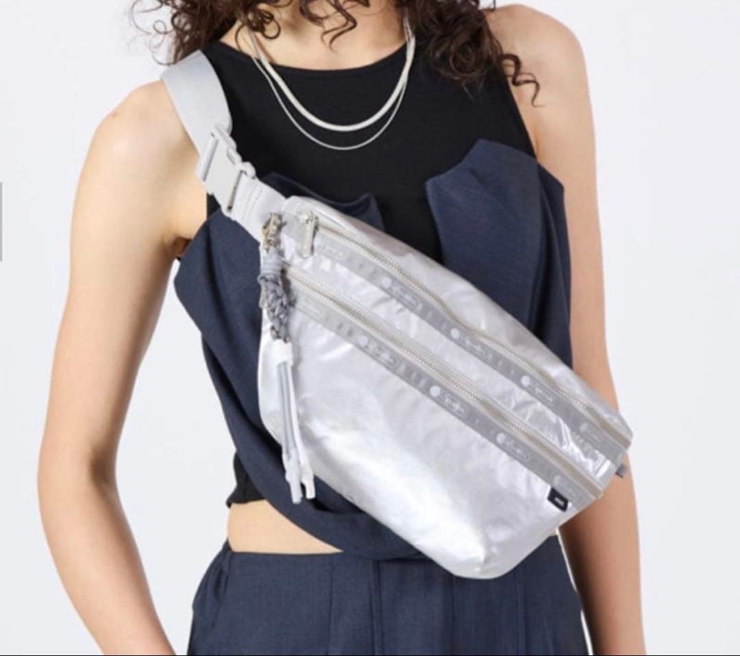 レスポートサック アメリ ベルトバック シルバー LeSportsac×Ameri】DX MED WEEKENDER W/CHRM｜ボストンバッグ｜バッグ