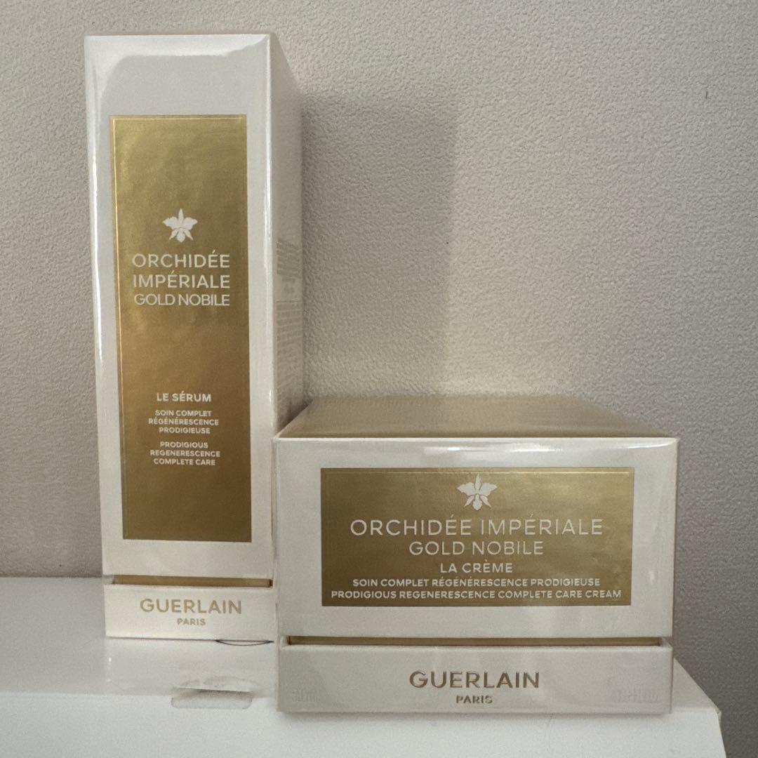 GUERLAIN オルキデ インペリアル ゴールド ノビル 美容液とクリーム