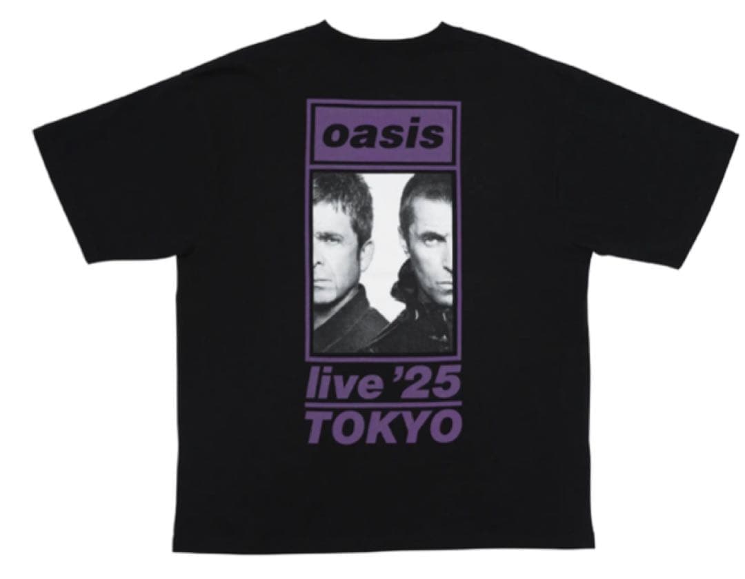 oasis ライブ '25 TOKYO TシャツMサイズ10月26日日付。
