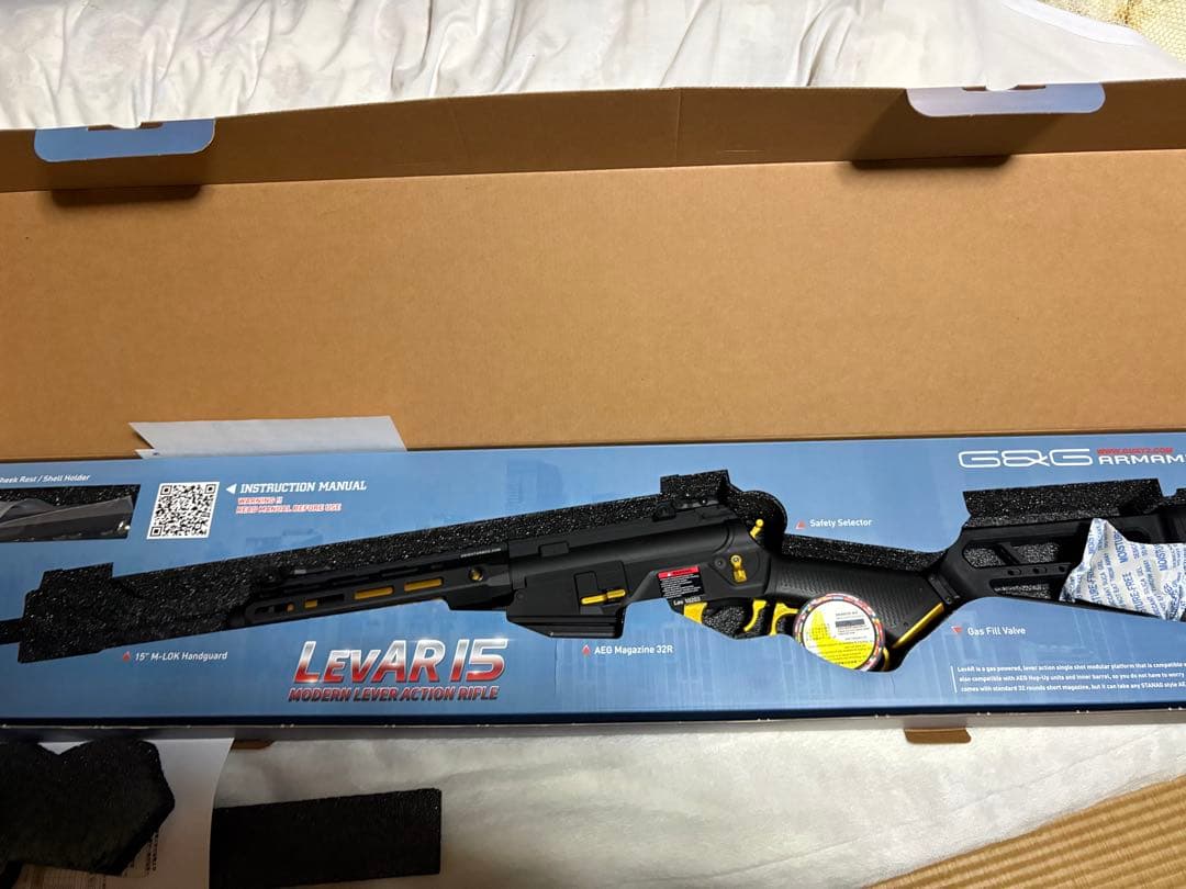 levar15 ゴールド G&G LevAR 15 | G&G エアガン,ライフル系 | サバゲー用品の41PX