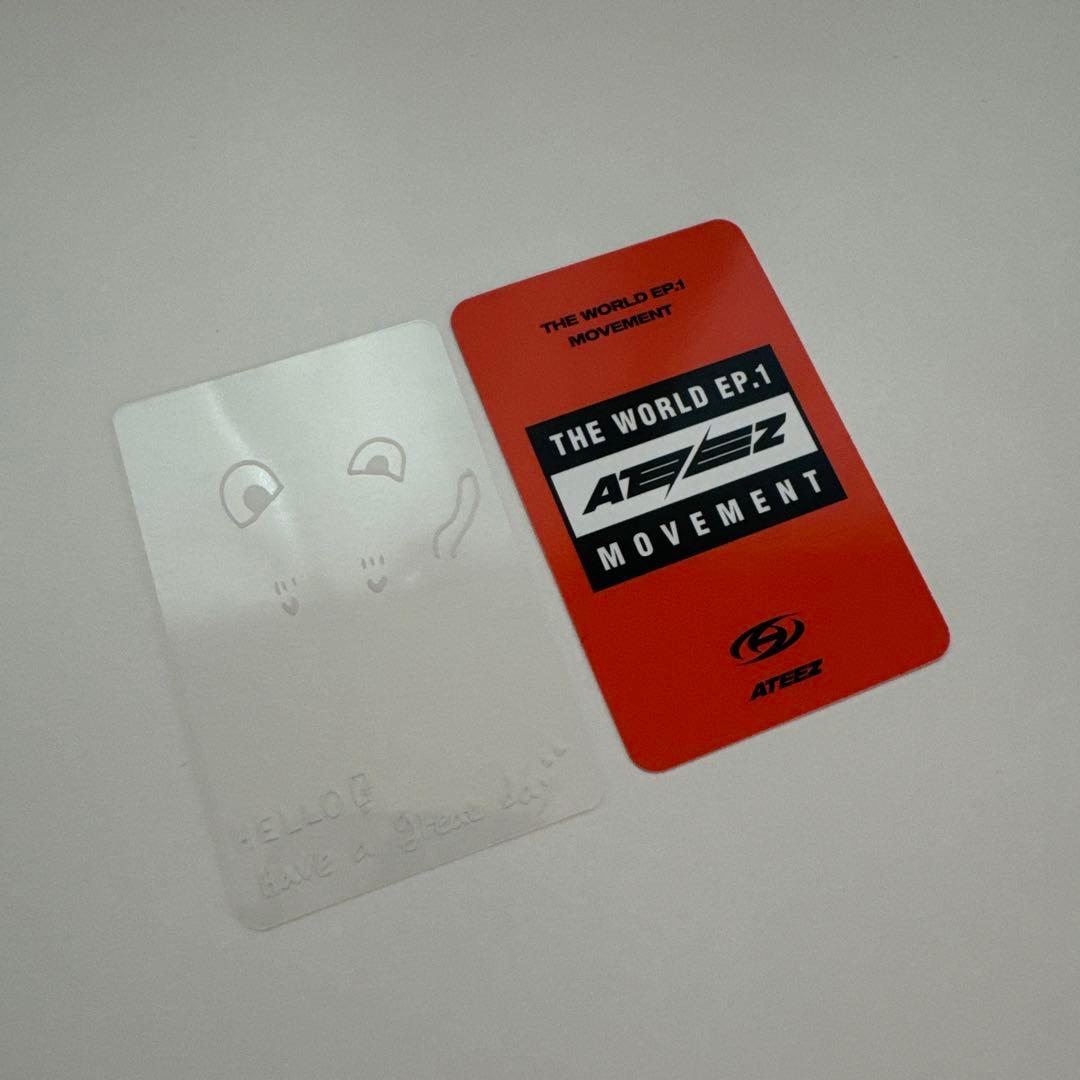 ateez ホンジュン soundwave トレカ movement - メルカリ