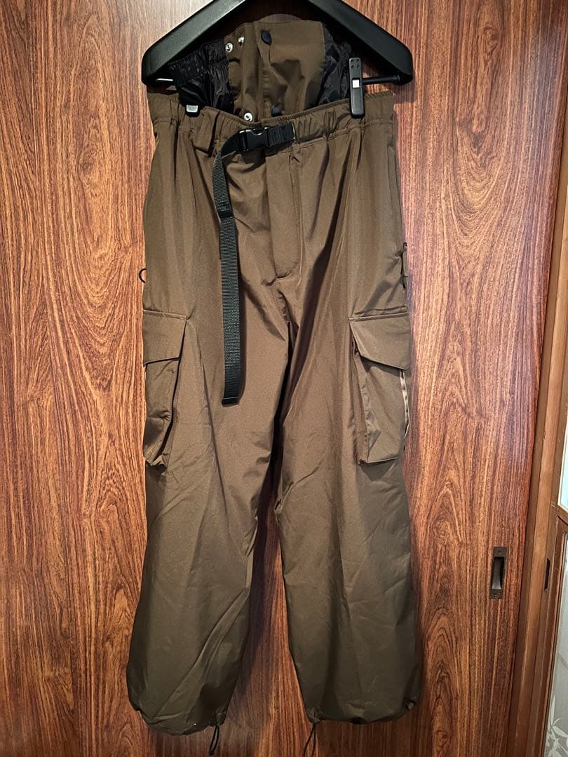 Mahf レイジーワイドカーゴパンツ