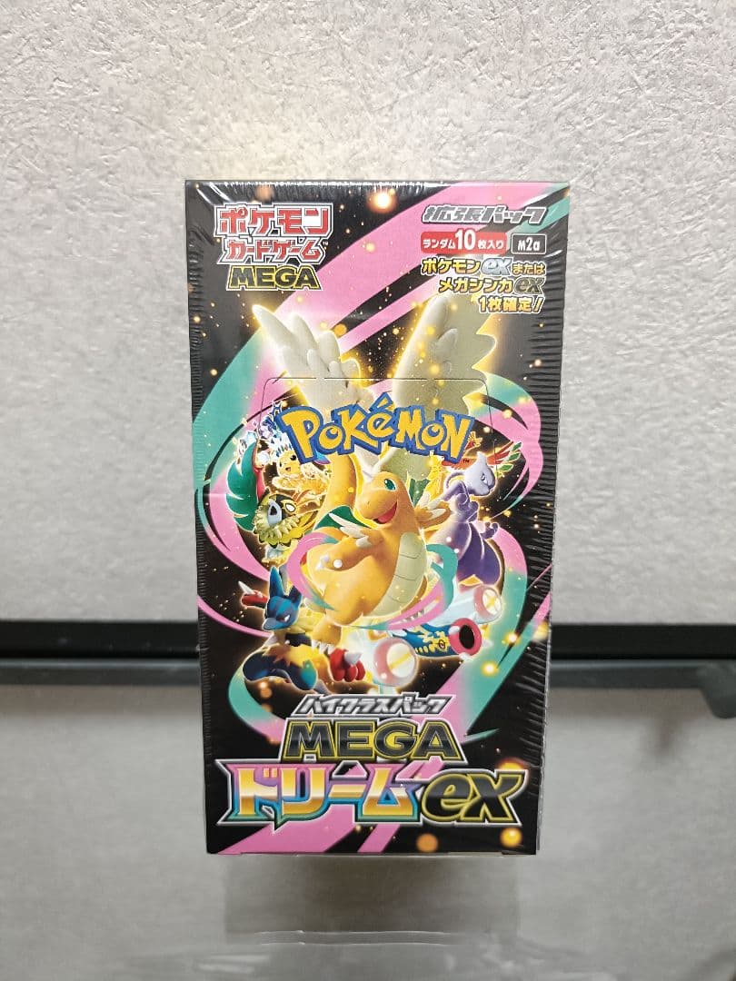 ポケモンカードMEGAドリームex MEGA 1BOX シュリンク付き