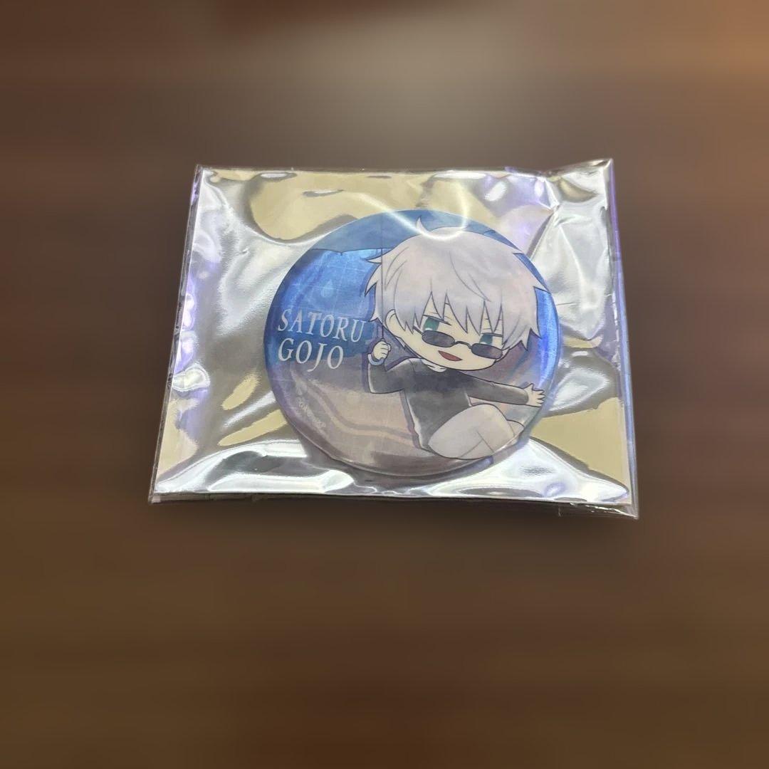 呪術廻戦 傘っこ 缶バッジ 五条