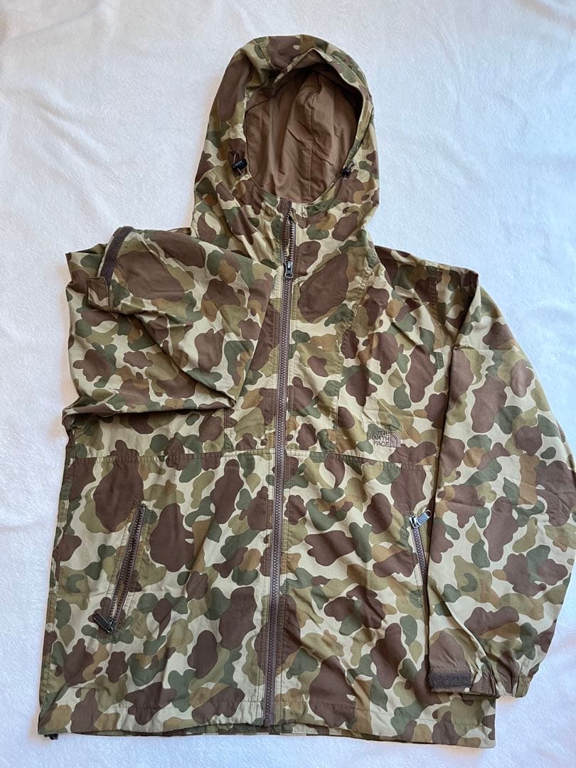THE NORTH FACE カモフラージュ ナイロンジャケット - メルカリ