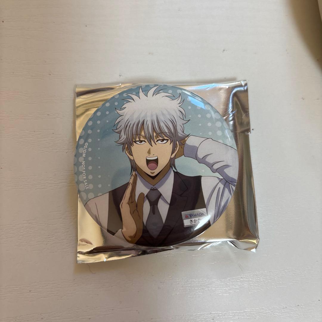 銀魂 ヤマダ電機 缶バッジ 坂田銀時 - メルカリ