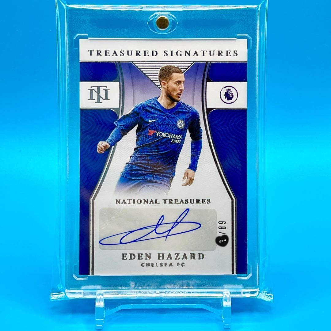 PANINI EDEN HAZARD アザール 直筆サインカード 世界89枚限定 - メルカリ