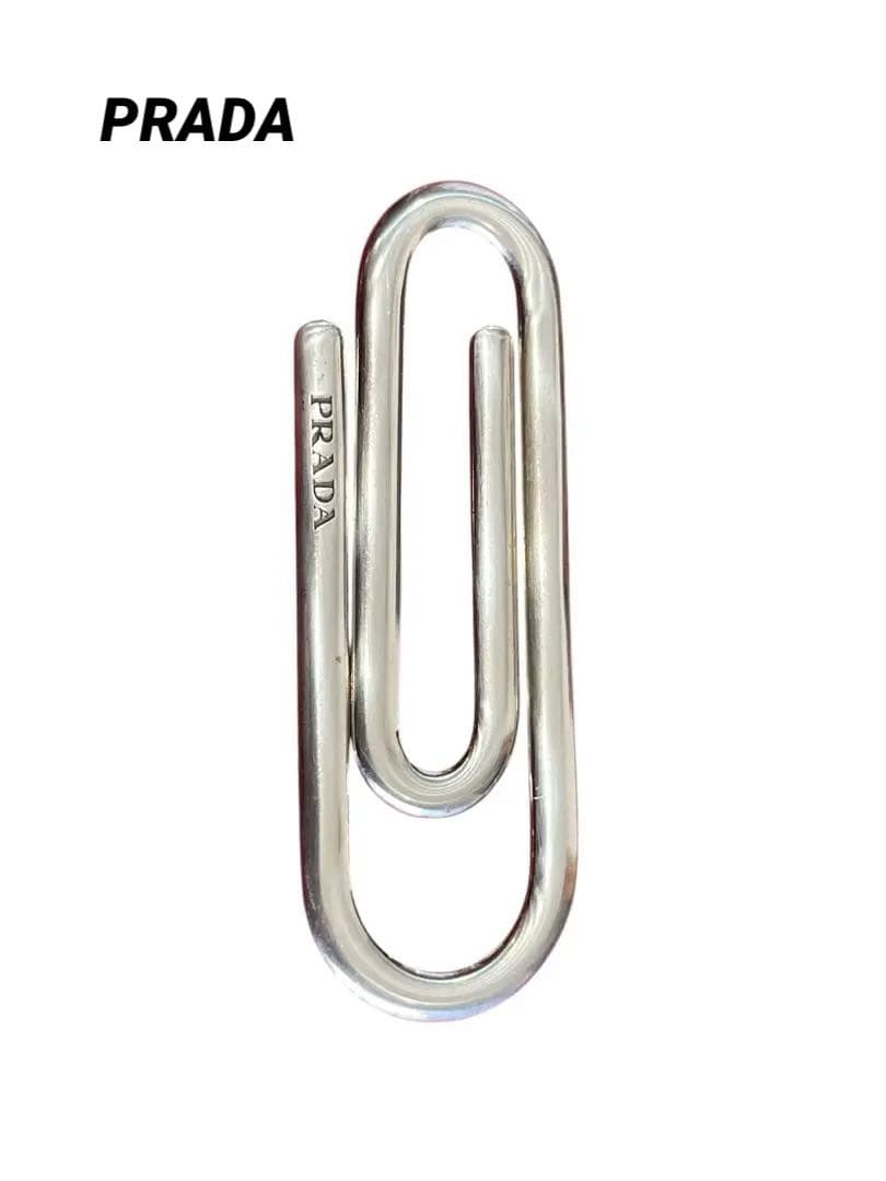 PRADA プラダ マネークリップ シルバー925 正規品