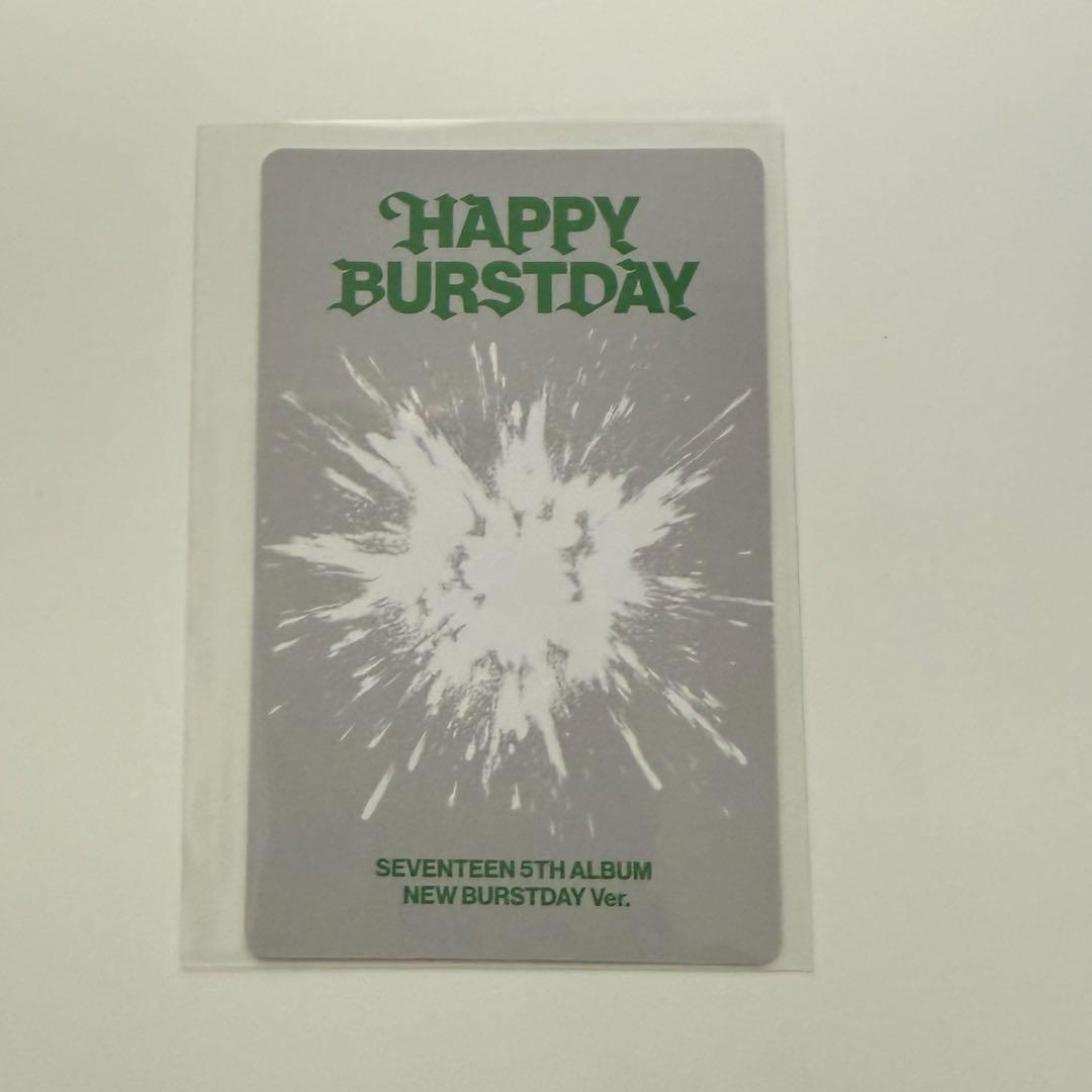 SEVENTEEN BURSTDAYジョシュア トレカ - メルカリ