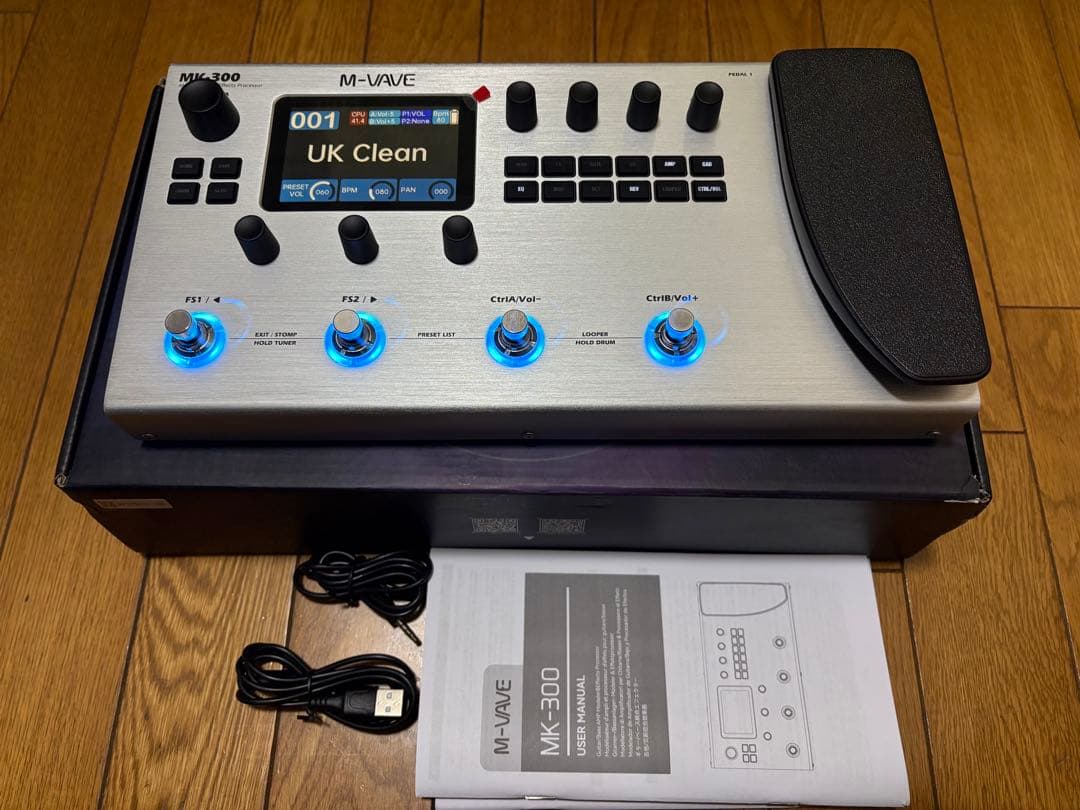 M-VAVE MK-300 ギターマルチエフェクター