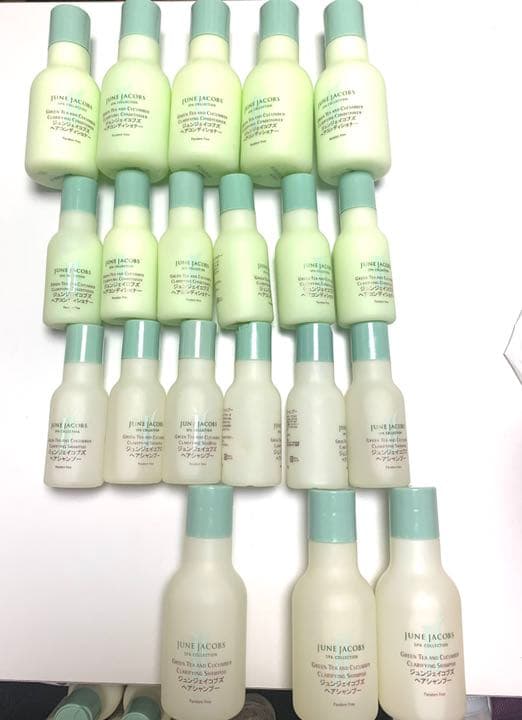 ジュンジェイコブス　ヘアシャンプー　コンディショナー　アメニティ