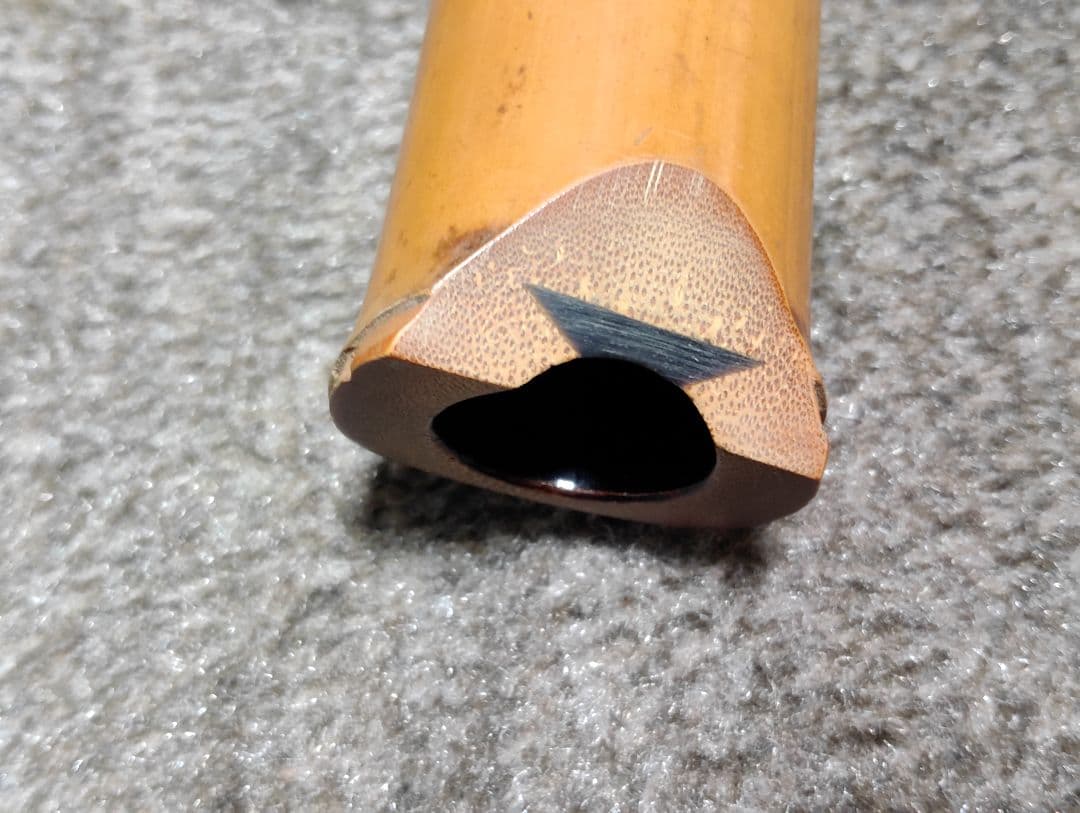 尺八本体 一尺八寸管　竹製