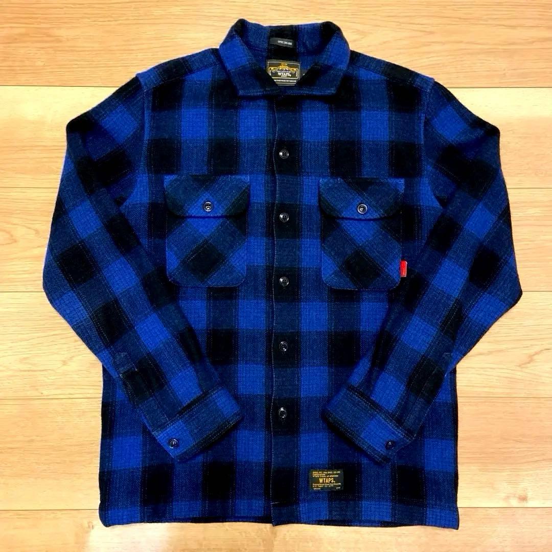 希少品！WTAPS ダブルタップス VATOS L/S WOOL TEXTILE