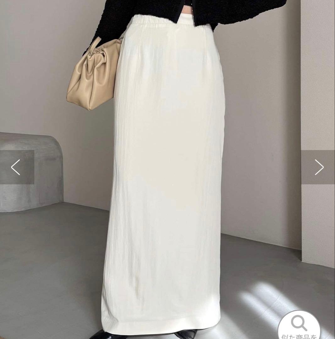 最終価格 タグ付き新品CAPRICIEUX LEMAGE ドロストマキシスカート