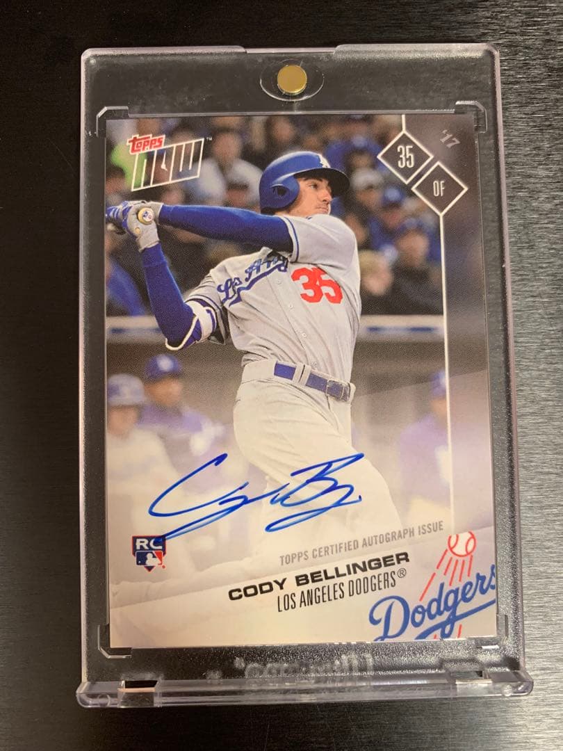 Topps Now コディ・ベリンジャー RC 直筆サインカード プラチナ限定