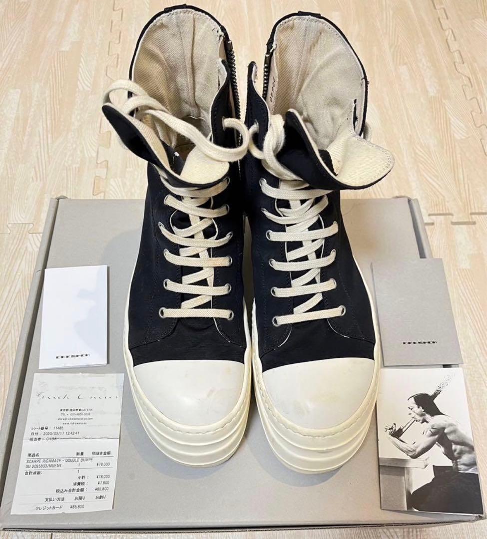 Rick Owens DRKSHDW DOUBLE BUMPER スニーカー