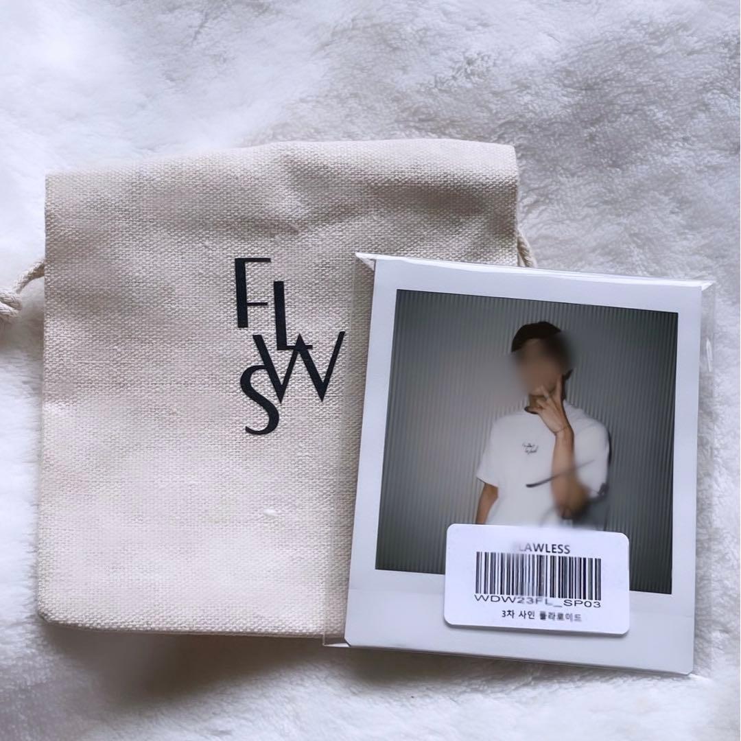 treasure ジョンウ 直筆サイン入りポラロイド flawless