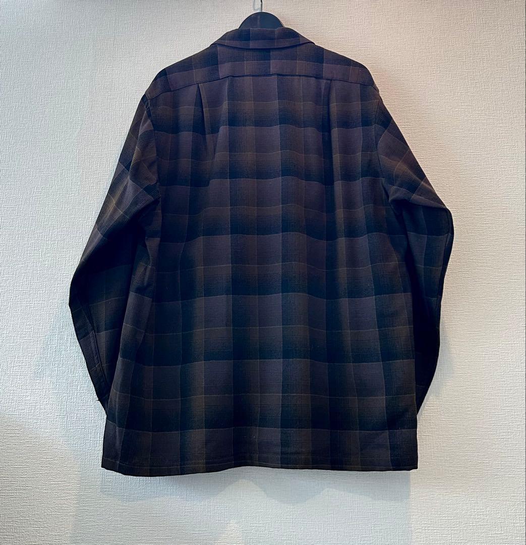 超スペシャル 60s ペンドルトン オンブレ チェック シャツ L ブラウン