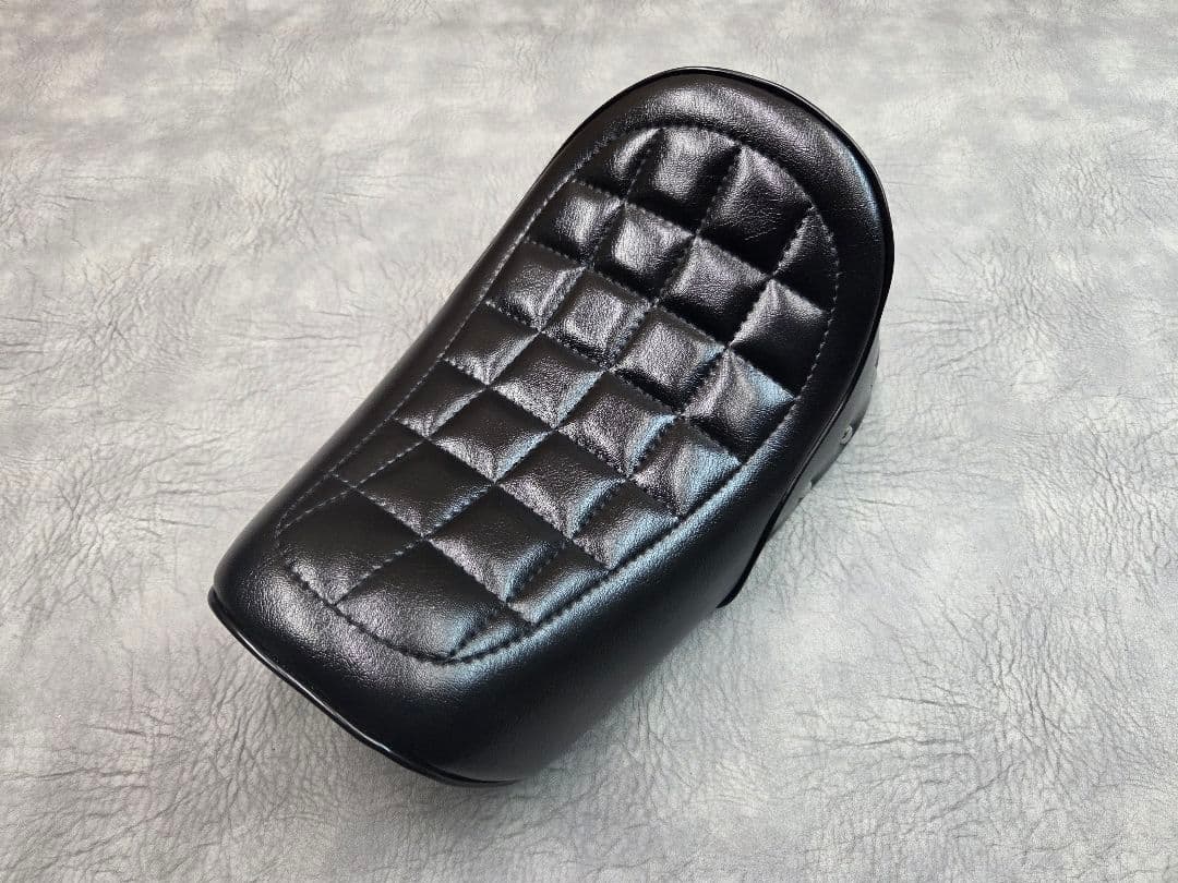 新品! モンキー 猫背シート Z50J/AB27 HONDA 艶あり黒レザー - メルカリ