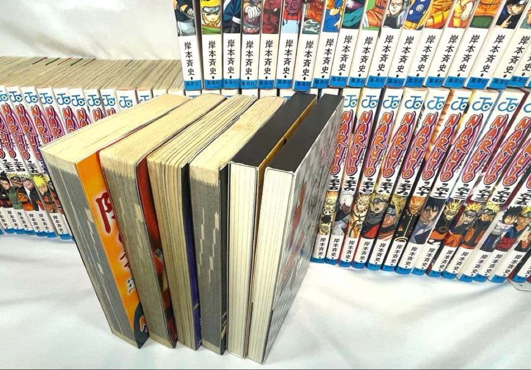 計79冊】NARUTO―ナルト― 全72巻 ＆ 関連本 7冊セット - メルカリ