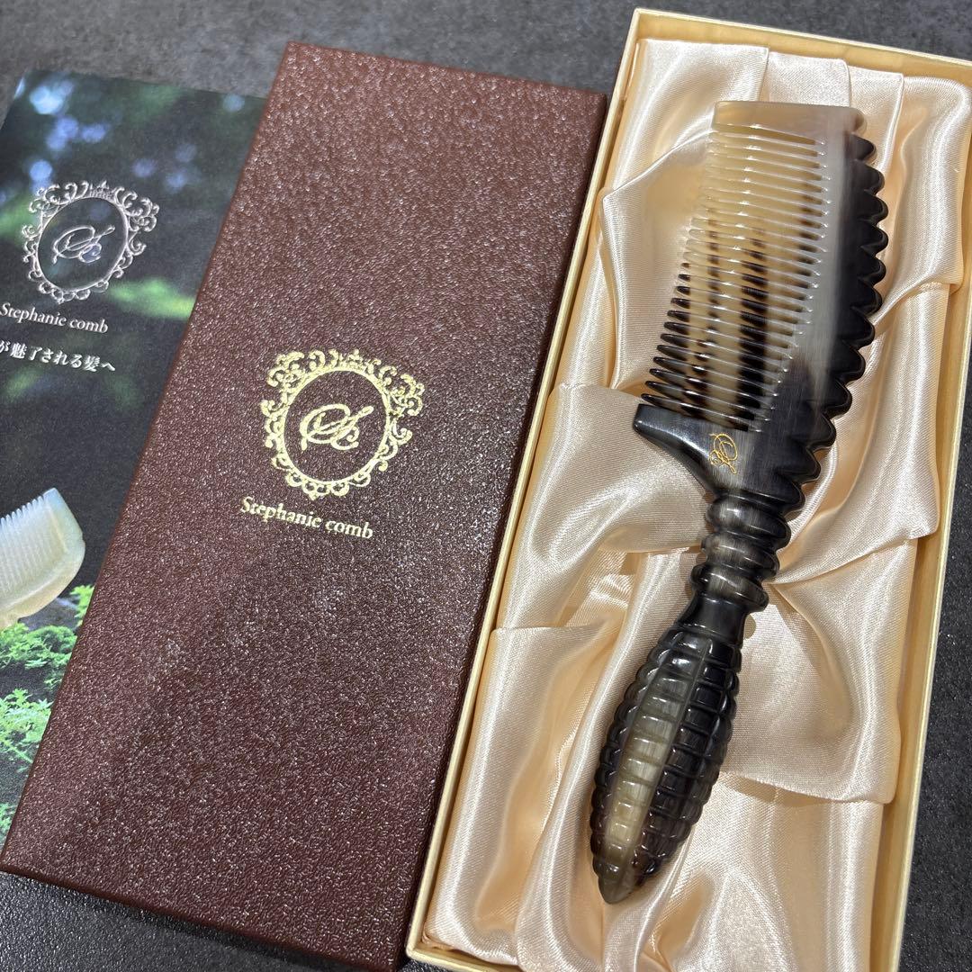 美品 ステファニーコーム Pocket Amber