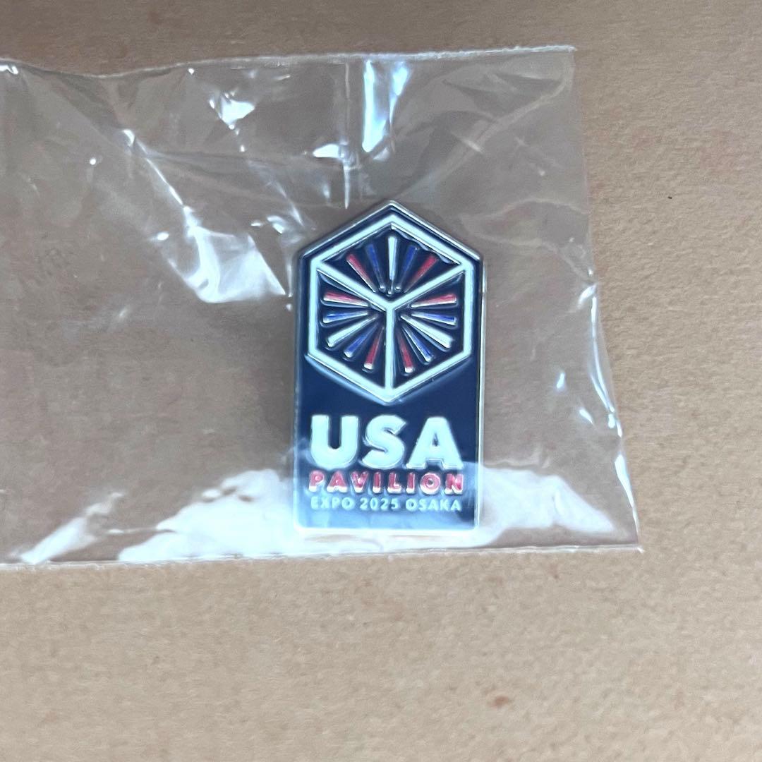EXPO2025 大阪関西万博 アメリカ館 ピンバッジ