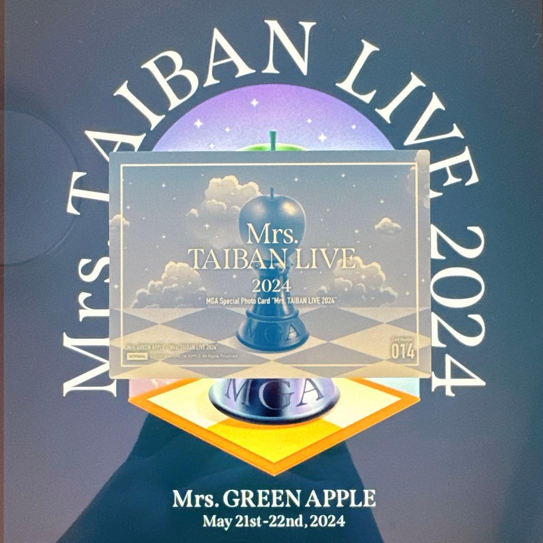 14】 対バンライブ 2024 Mrs. GREEN APPLE フォトカード - メルカリ