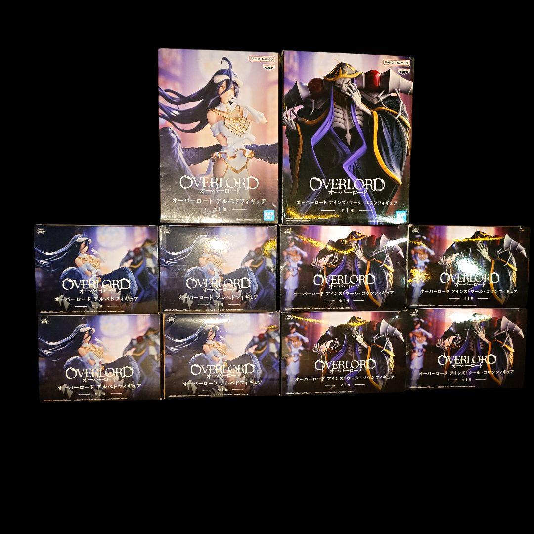 オーバーロード アルベド &アインズ・ウール・ゴウン　10体セット オーバーロード』アインズ・ウール・ゴウン＆アルベド 1/4スケール