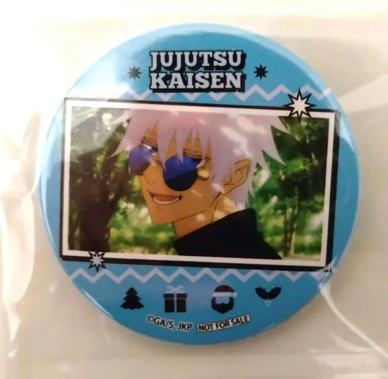 呪術廻戦 Xmasプリロール ケーキ2023 特典 缶バッジ 五条悟 - メルカリ