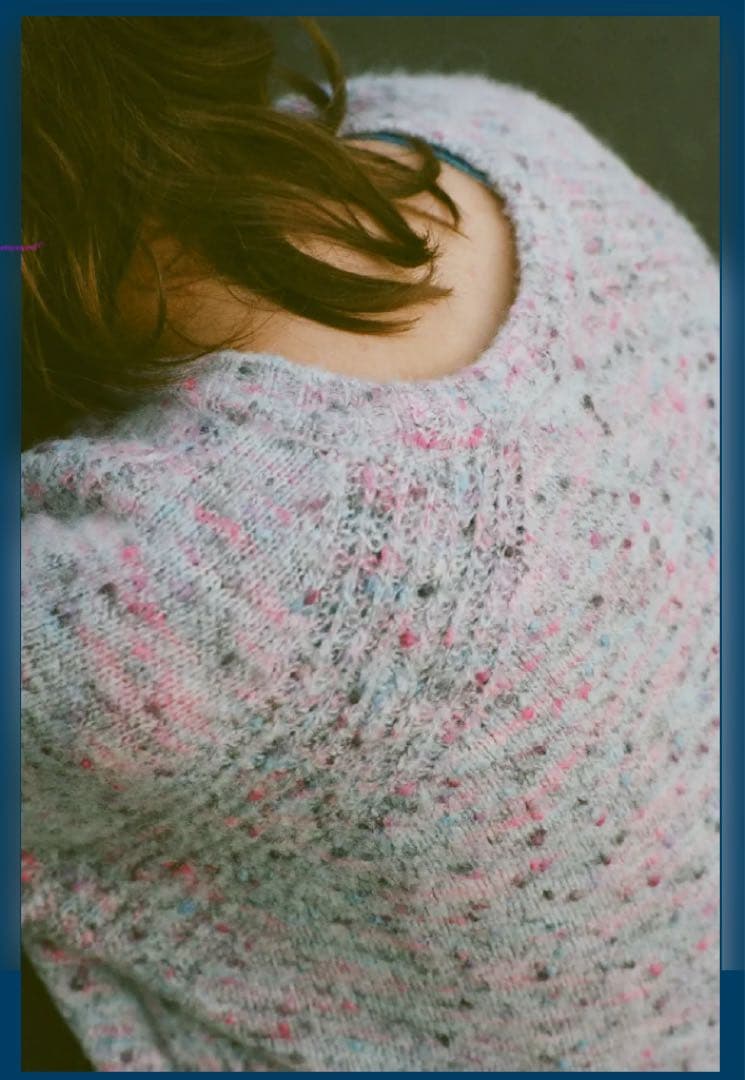 今季ドゥロワー WINTER1 5Gノットヤーンクルーネックニット サイズ1