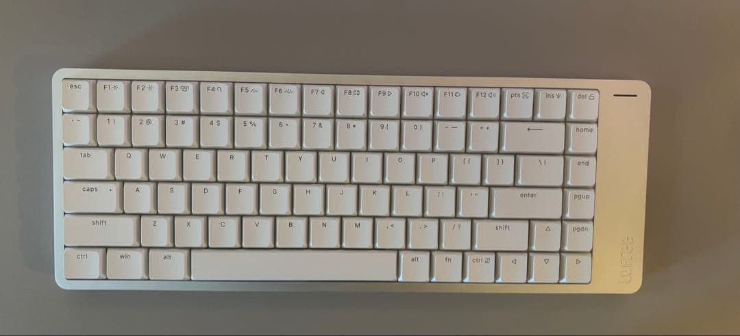 lofree flow2 84 シルバー