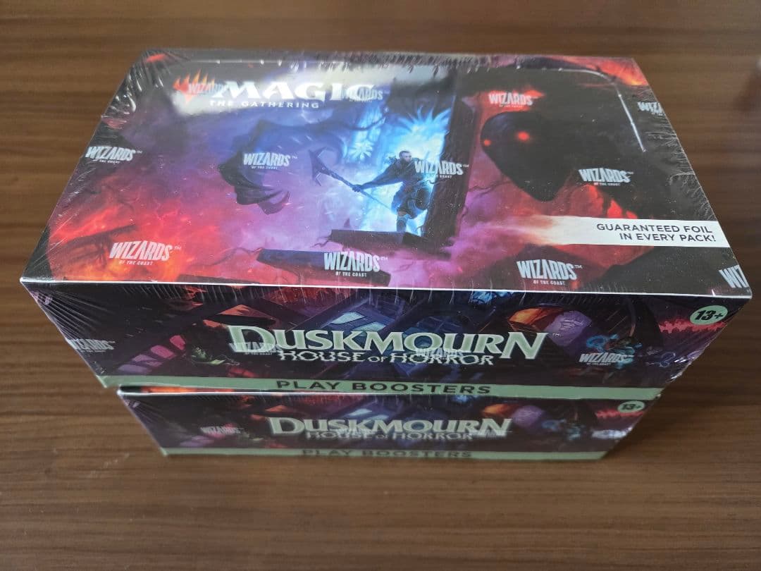 MTG Duskmourn プレイブースター(英語版) 2BOX おまけつき MtG Duskmourn: House of Horror - Play Booster Pack | Card Games