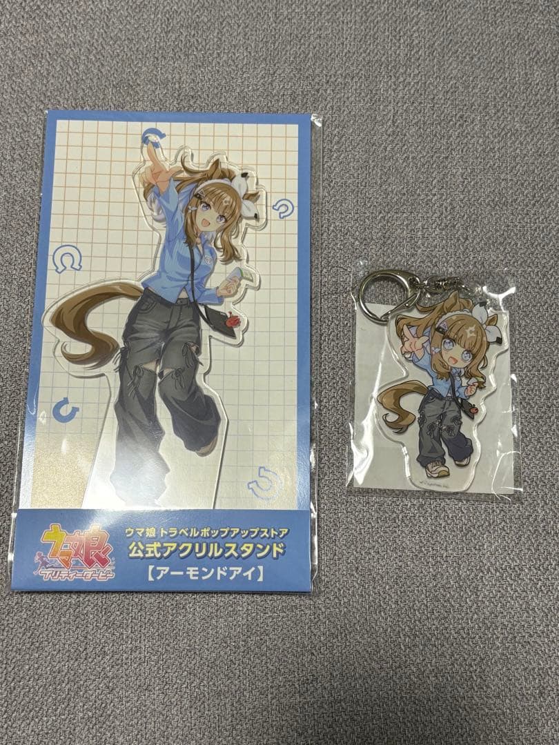ウマ娘 アーモンドアイ アクリルスタンド 新千歳空港 ポップアップ