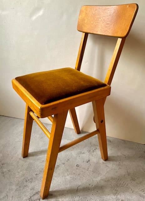 木製アンティークチェア 昭和レトロ