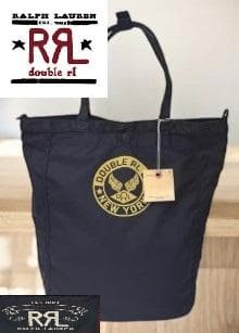 takayuki2412送料　DOUBLE RL トートバッグ BLACK 送料無料/新品未使用 DOUBLE RL トートバッグ BLACK - メルカリ