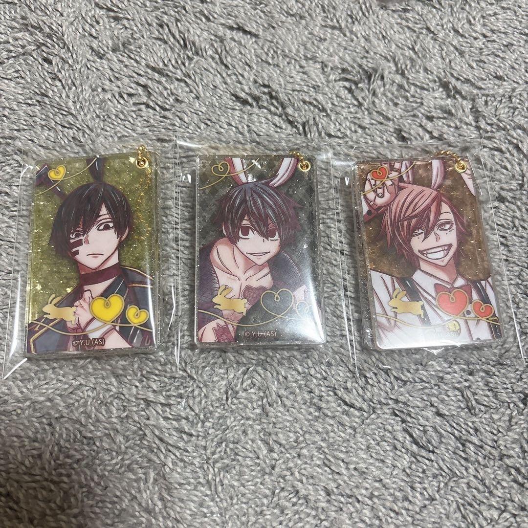 桃源暗鬼 スライドアクリル vol.1 バニー 無陀野無人 花魁坂京夜 淀川