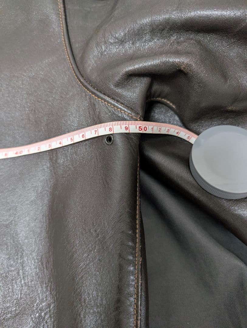 大幅値下☆希少M品番☆バズリクソンズ A-2 エアロレザー 赤リブ 馬革