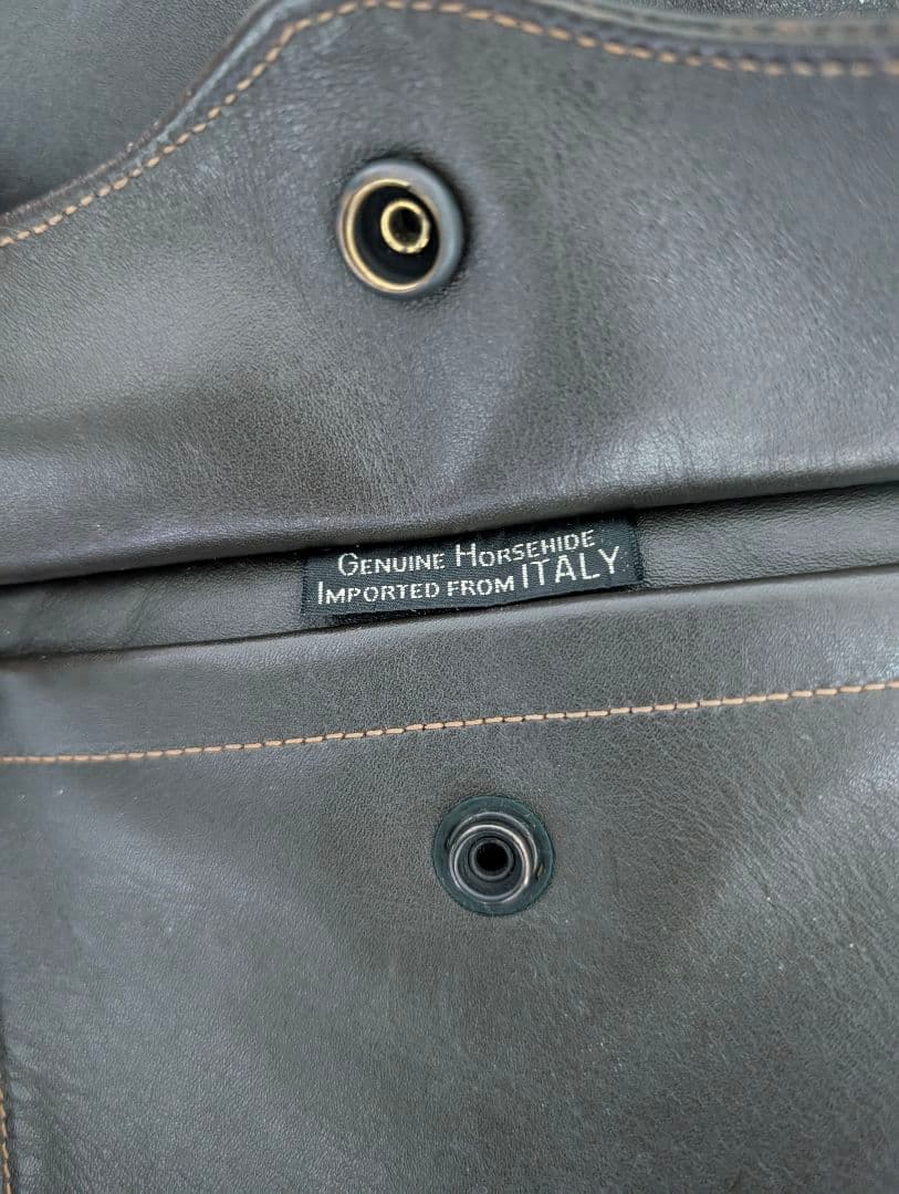 大幅値下☆希少M品番☆バズリクソンズ A-2 エアロレザー 赤リブ 馬革