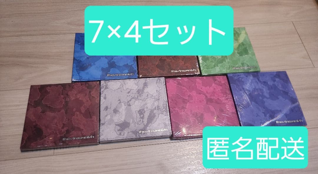 THE SIN VANISH FUGITIVES 7形態×4セット