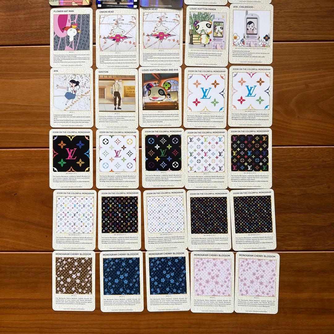 希少 ルイヴィトン 村上隆 トレーディングカードセット - メルカリ