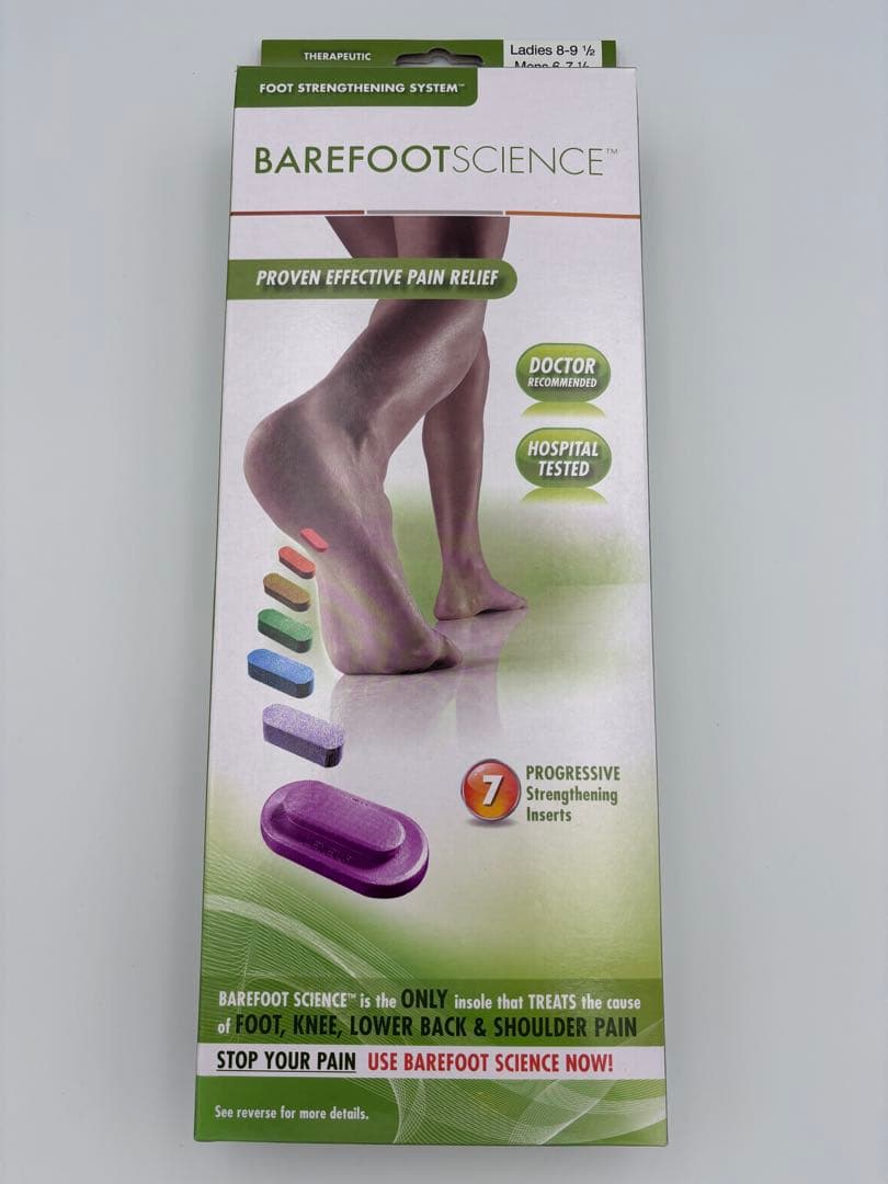 BAREFOOT SCIENCE ７段階3/4タイプ インソール 中敷き