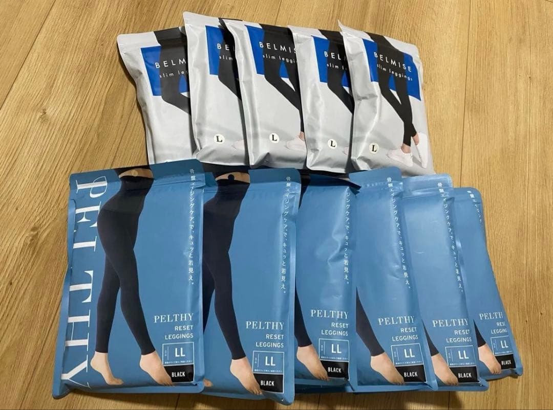 BELMISE RESETLEGGINGS レギンス L LL 骨盤ベルト