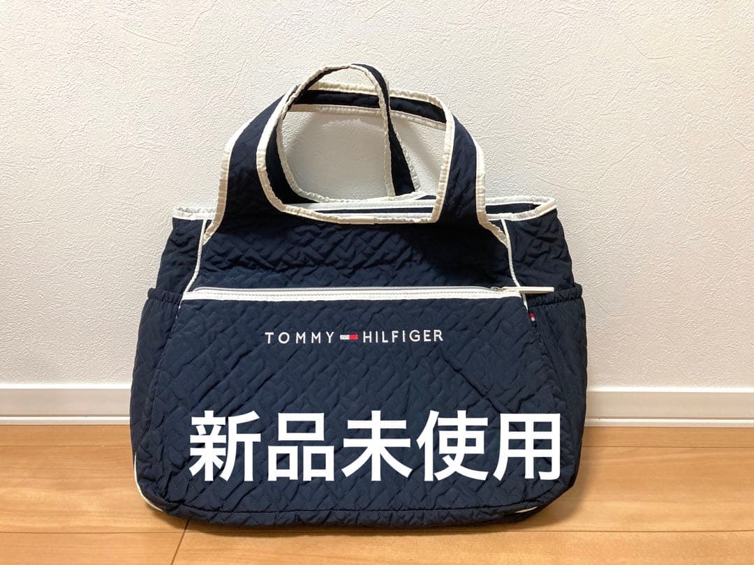 【新品】  ネイビー キルティング ゴルフバッグ