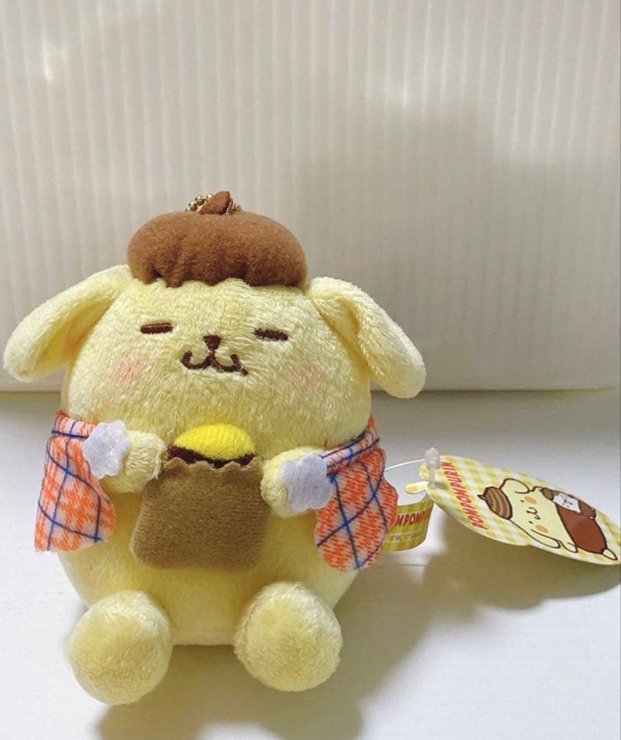【激レア】ポムポムプリン　やきいも　マスコット　サンリオ　希少品